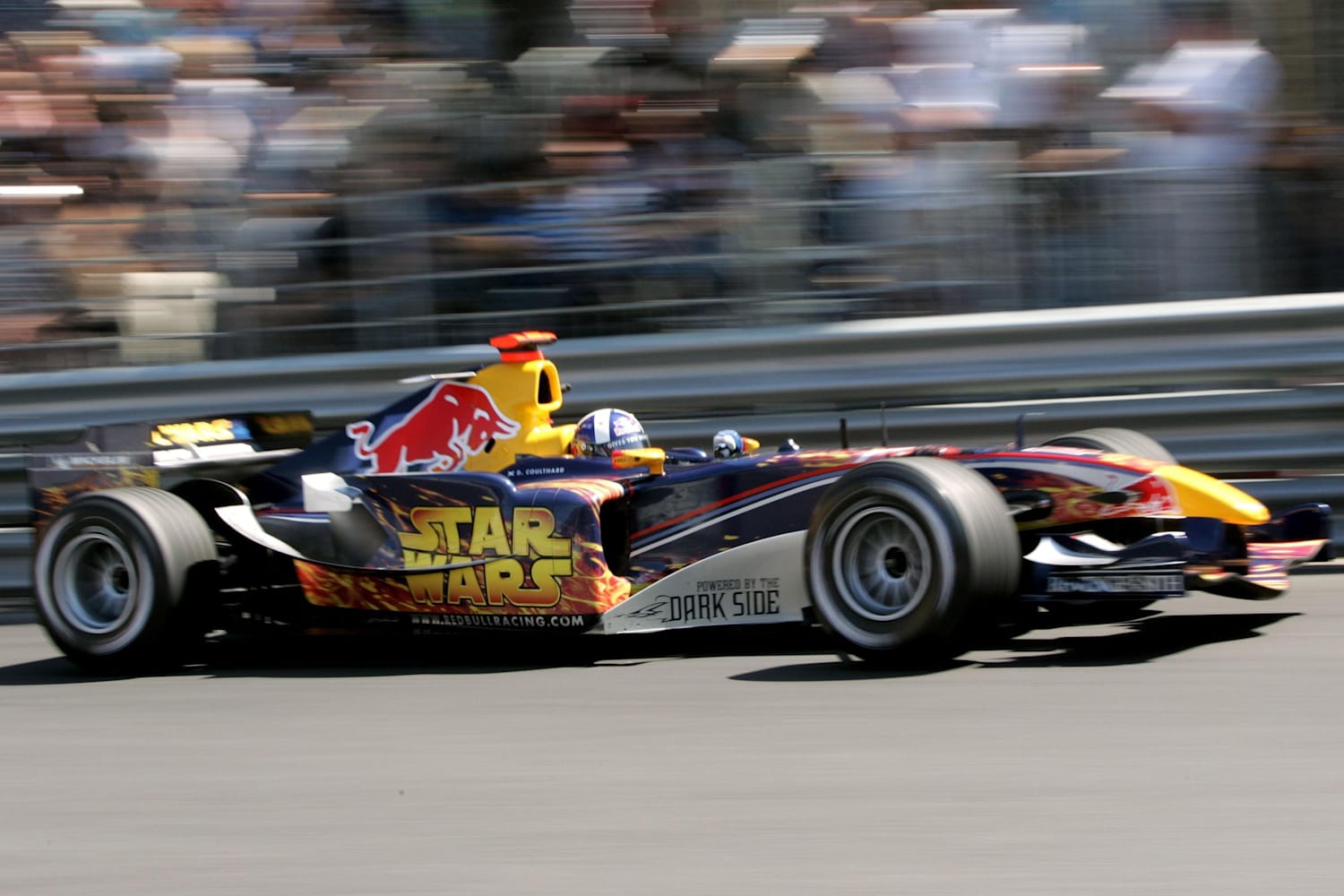 Star Wars On The Red Bull Racing F1 Cars At Monaco 2005