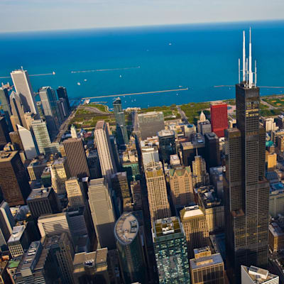 Chicago Willis Tower | Red Bull Rise Til Dawn