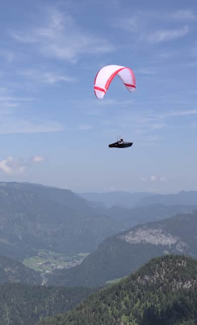 Samuel Tanner (AUT4) flying.