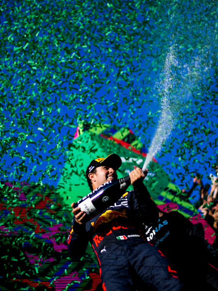 And It's A Podium For Checo Down Under!