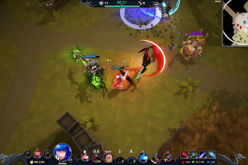 Battlerite Royale クローズドベータ レビュー 印象 バトルロイヤル Moba