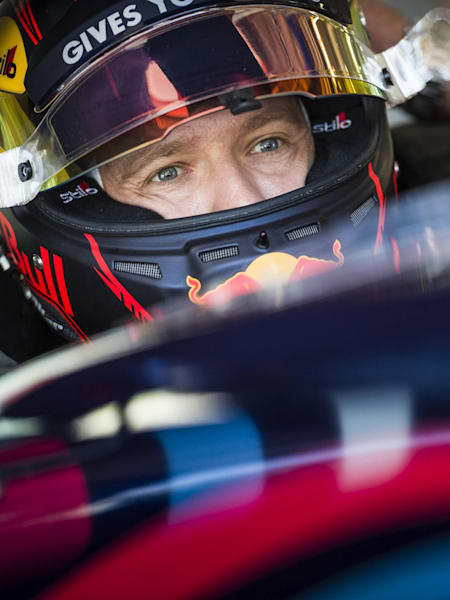 Taking a day off from his day job, current 2017 WRC leader Sébastien Ogier came to the Red Bull Ring in Spielberg, Austria, to drive the Red Bull Racing RB7 F1 car.