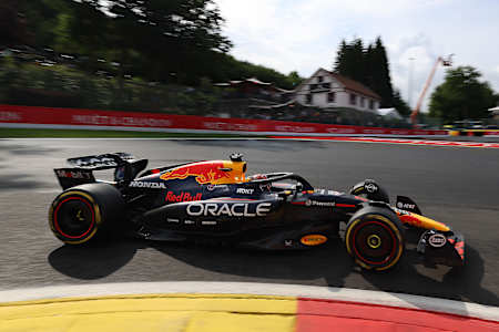 Le pilote néerlandais Max Verstappen a terminé quatrième du Grand Prix de Belgique de Formule 1 2025, sur le circuit de Spa-Francorchamps.