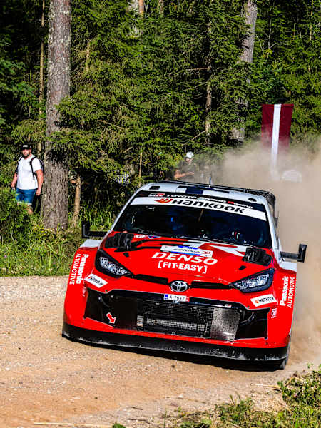 Sami Pajari was untouchable on Friday afternoon in Estonia