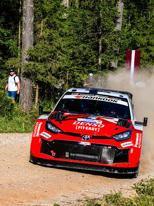Sami Pajari was untouchable on Friday afternoon in Estonia