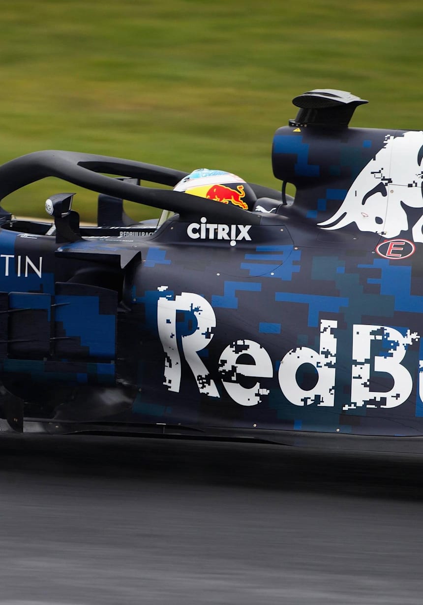 Aston Martin Red Bull Racing Rb14 Reveal W Blue Livery