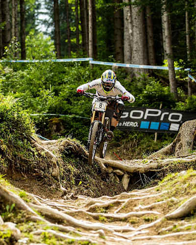 Rasant unterwegs: Greg Minnaar in Leogang