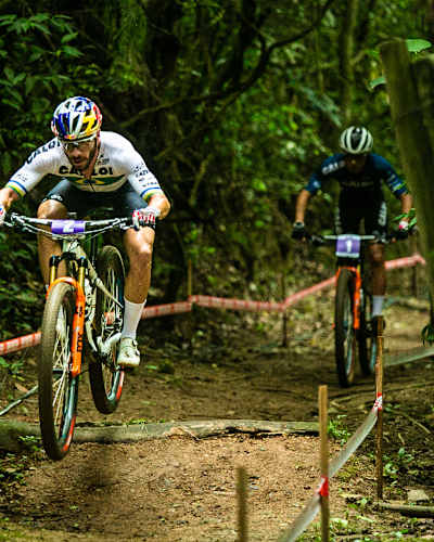 An image of a rider at the MTB Festival Brazil