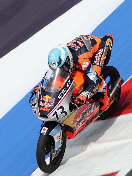 Valentin Perrone takes last lap Rookies pole in Misano