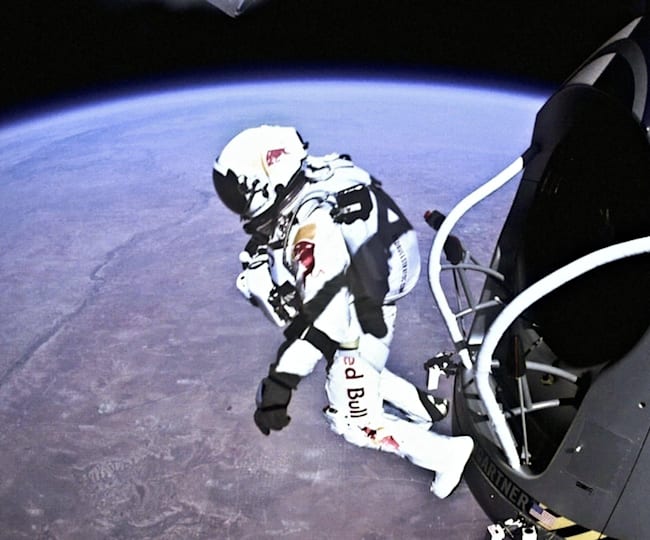 Red Bull Stratos Mission Facts Figures And Video