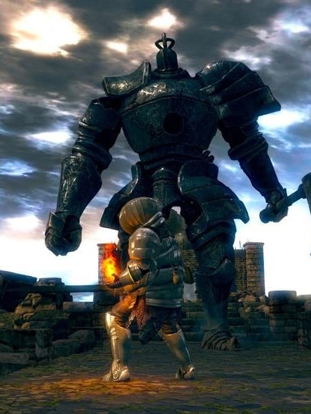 Una captura de pantalla de Dark Souls.