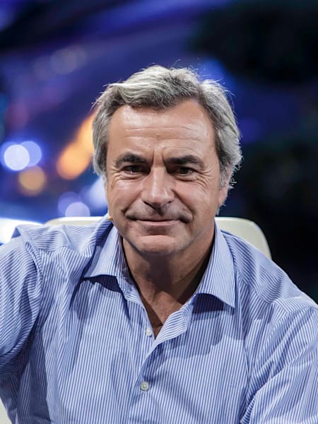 Carlos Sainz, en el Red Bull Hangar-7