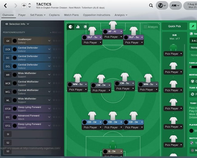 Football Manager 2018 tactics guide Formations to play