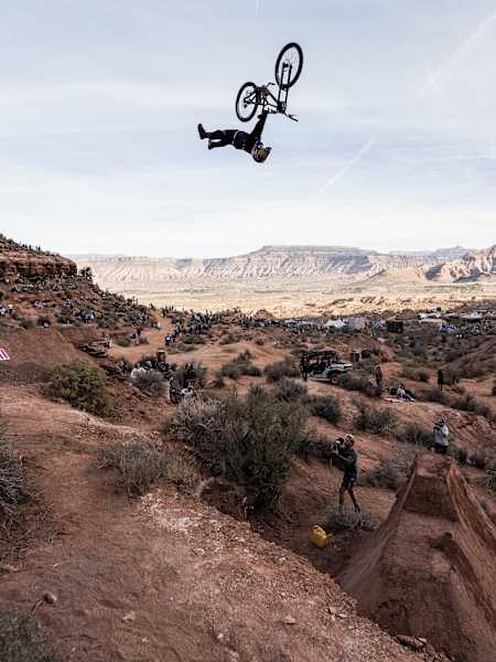 Szymon Godziek belegt den 2. Platz beim Red Bull Rampage 2024.