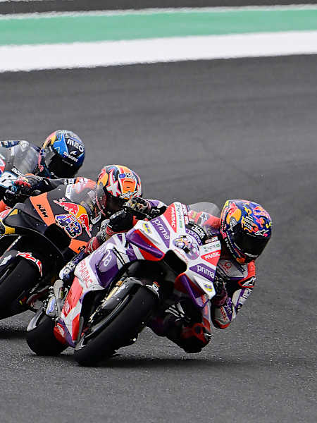 Le pilote espagnol Jorge Martin lors du Grand Prix du Japon de MotoGP 2023.