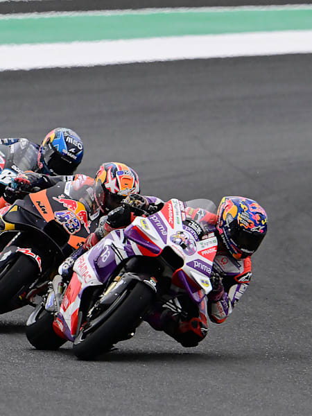 Le pilote espagnol Jorge Martin lors du Grand Prix du Japon de MotoGP 2023.
