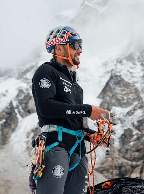クンブ氷瀑に挑む