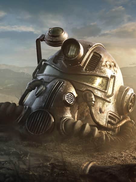 Promotional image of a mask from Fallout 76
