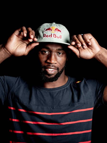 Siya Kolisi poses for a portrait during a photoshoot in Cape Town, South Africa on June 29, 2019.