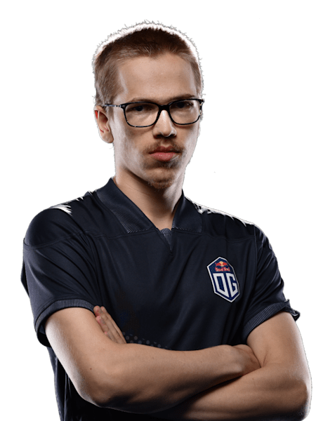 A profile shot of Team OG's Topias ‘Topson’ Taavitsainen.
