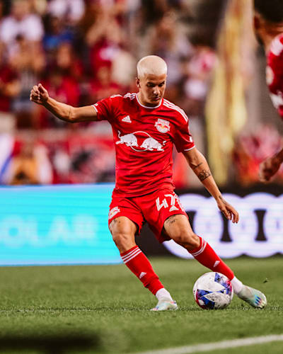 John Tolkin with the New York Red Bulls