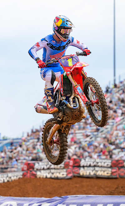  Jett Lawrence at SuperMotocross World Championships Round 29, and Round 01 of the AMA SMX Finals, at Z Max Speedway in Concord, North Carolina, USA on 06 September, 2025.