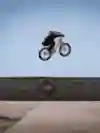 Danny MacAskill performs a trick. 