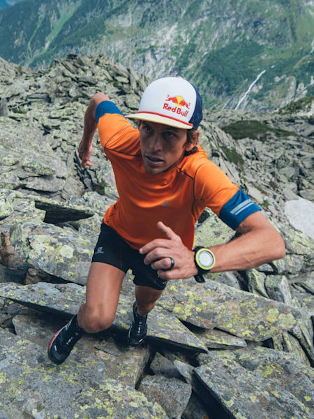 Hartes Training in der Natur.