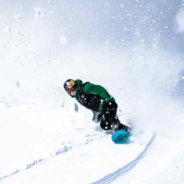 Ben Ferguson during Day 2 finals of the Natural Selection Tour at Jackson Hole Mountain Resort in Jackson, Wyoming, USA, on February 9, 2021.