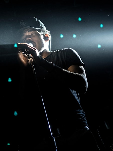 Another shot of Chance The Rapper's killer show for Red Bull Sound Select Presents: 30 Days In LA back in 2014.