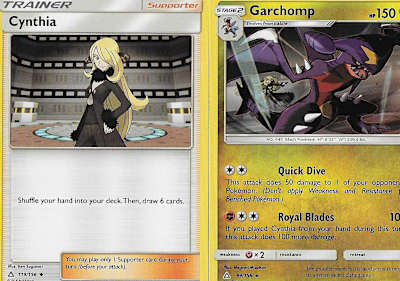 The Cynthia Support card could be seen in a lot of decks