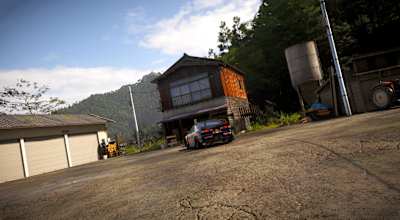 Captura de pantalla de Forza Horizon 6 que muestra Yashiki House.