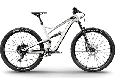 Una imagen lateral de la YT Jeffsy 29 CF PRO.