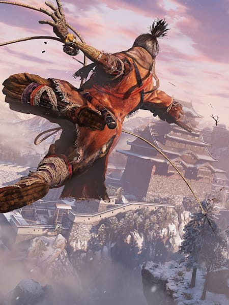 A screenshot from the video game Sekiro: Shadows Die Twice.