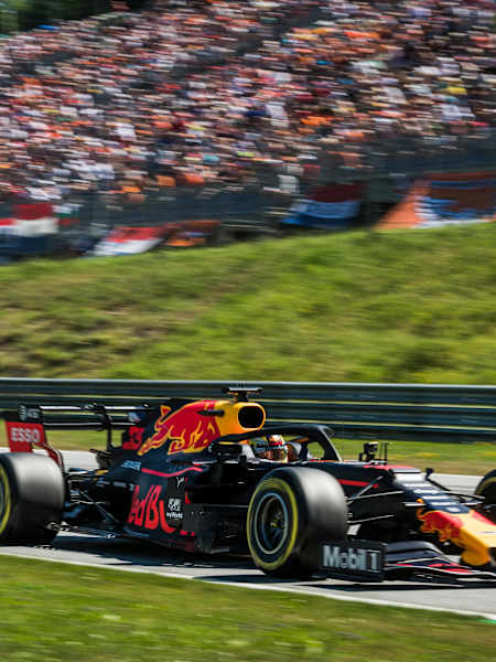 Max Verstappen im Red Bull-Racer beim Großen Preis von Österreich 2019. 