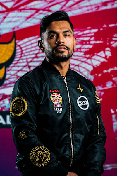 Portrait of Omar prior to the Red Bull BC One World Final 2020