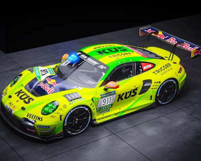 Der "Grello" von Manthey für die 24h Nürburgring 2026