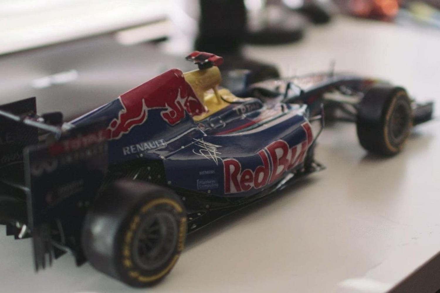 red bull toy car
