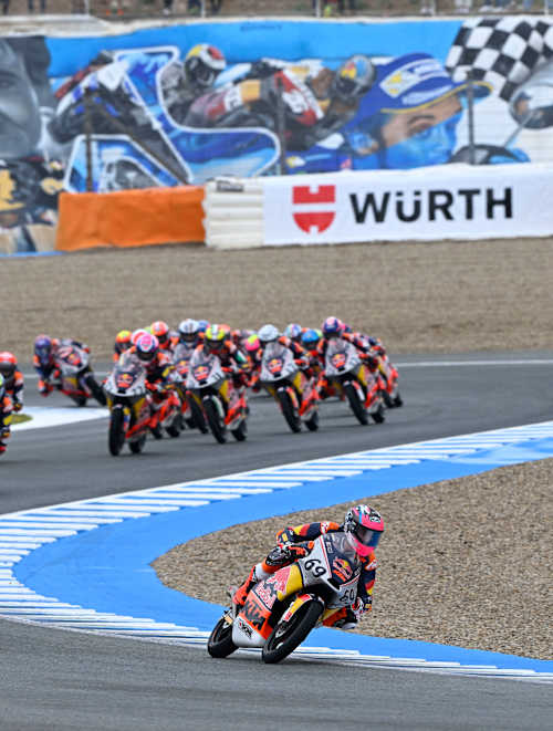 Start of Race 1 in Jerez 2026