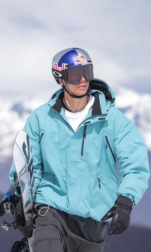 Romain Allemand at Cardrona Alpine resort, Wanaka, New Zealand in 2025, ready for high-octane snow action amidst the stunning mountains