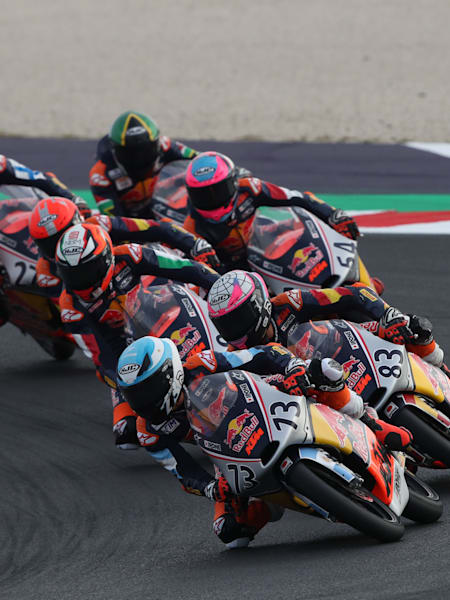 Valentine Perrone on his way to victory of Race 2 in Misano  2024