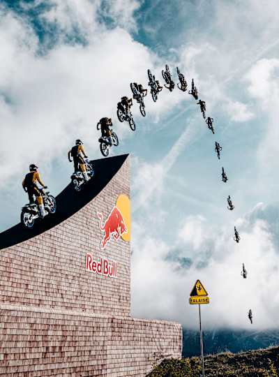 Flight Mode: Tom Pagès lands world-first FMX BASE jump