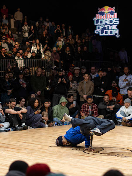 Stripes and Menno at Red Bull Lords of The Floor at WAMU Theatre in Seattle.