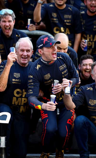 Oracle Red Bull Racing Team profile page