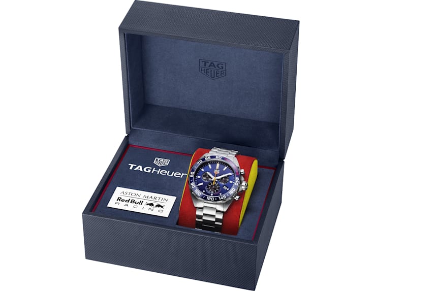 Tag Heuer And Team Launch Special Edition Watch