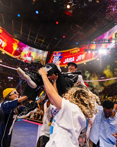 Jaira Joy of the Netherlands wins Red Bull Dance Your Style World Final in Los Angeles, CA.