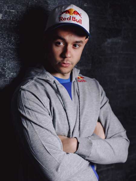 Spain's streamer rock star The Grefg poses for a photo for Red Bull.