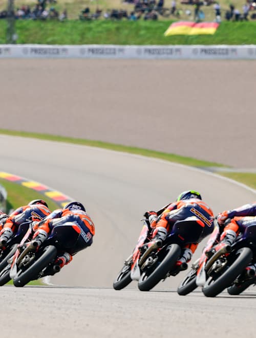 The Rookies train at Sachsenring 2025 - Race 2