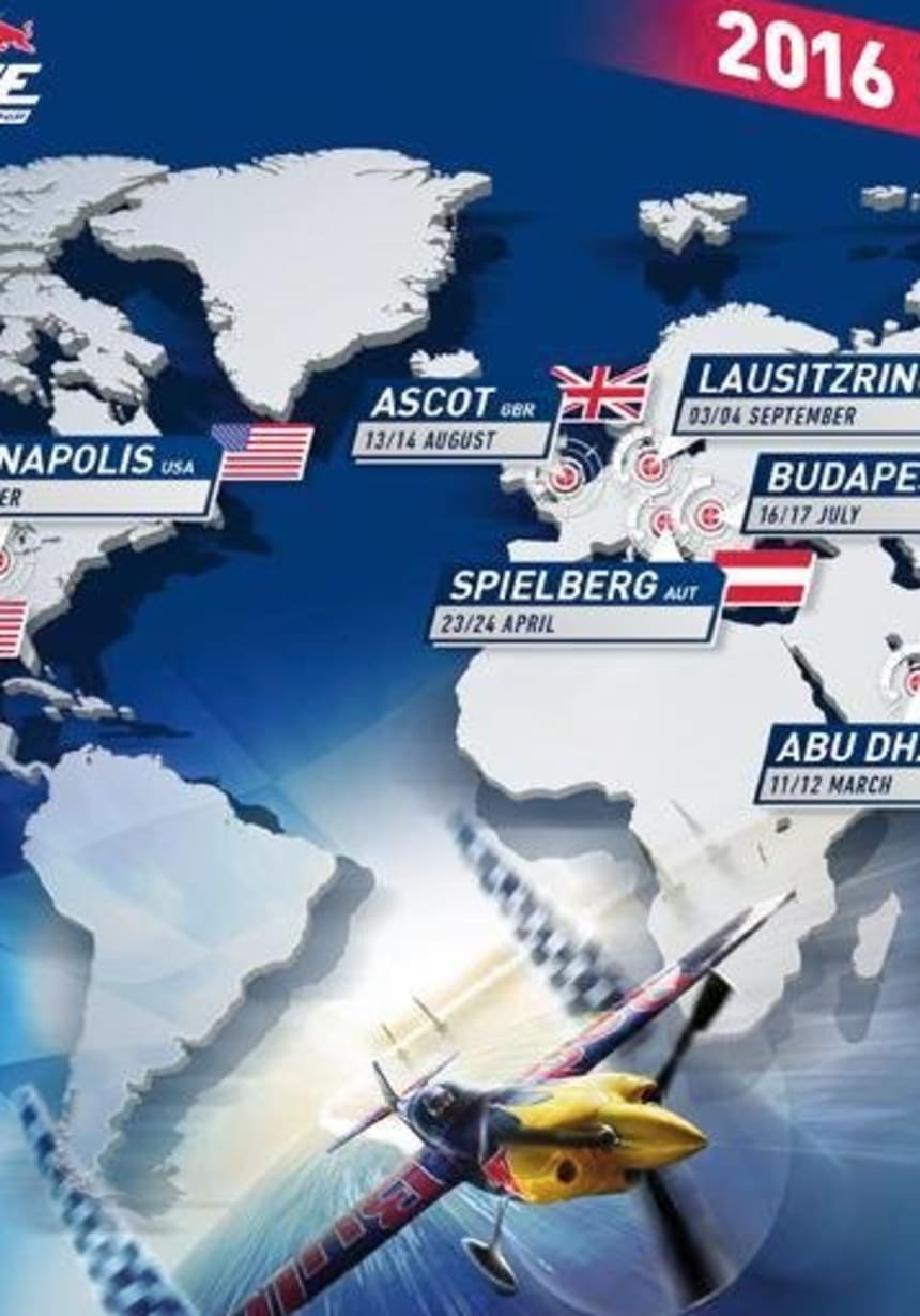Red Bull Air Race 2016 Calendar Announced