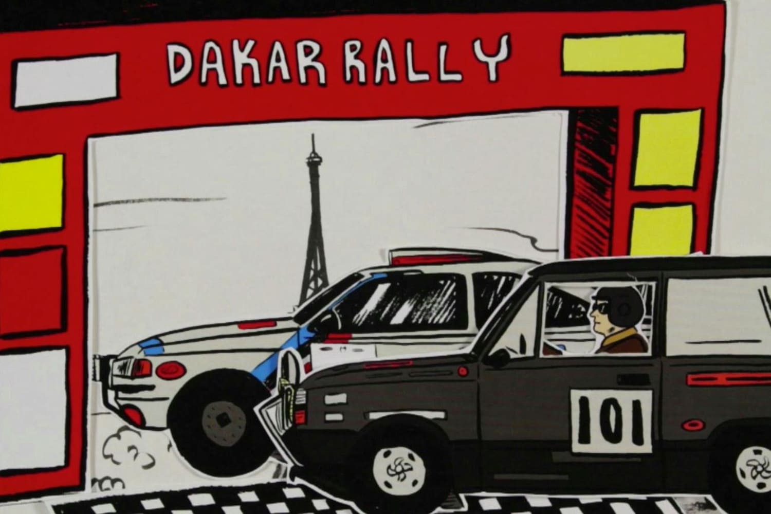 Guide zur Rallye Dakar – als Comic